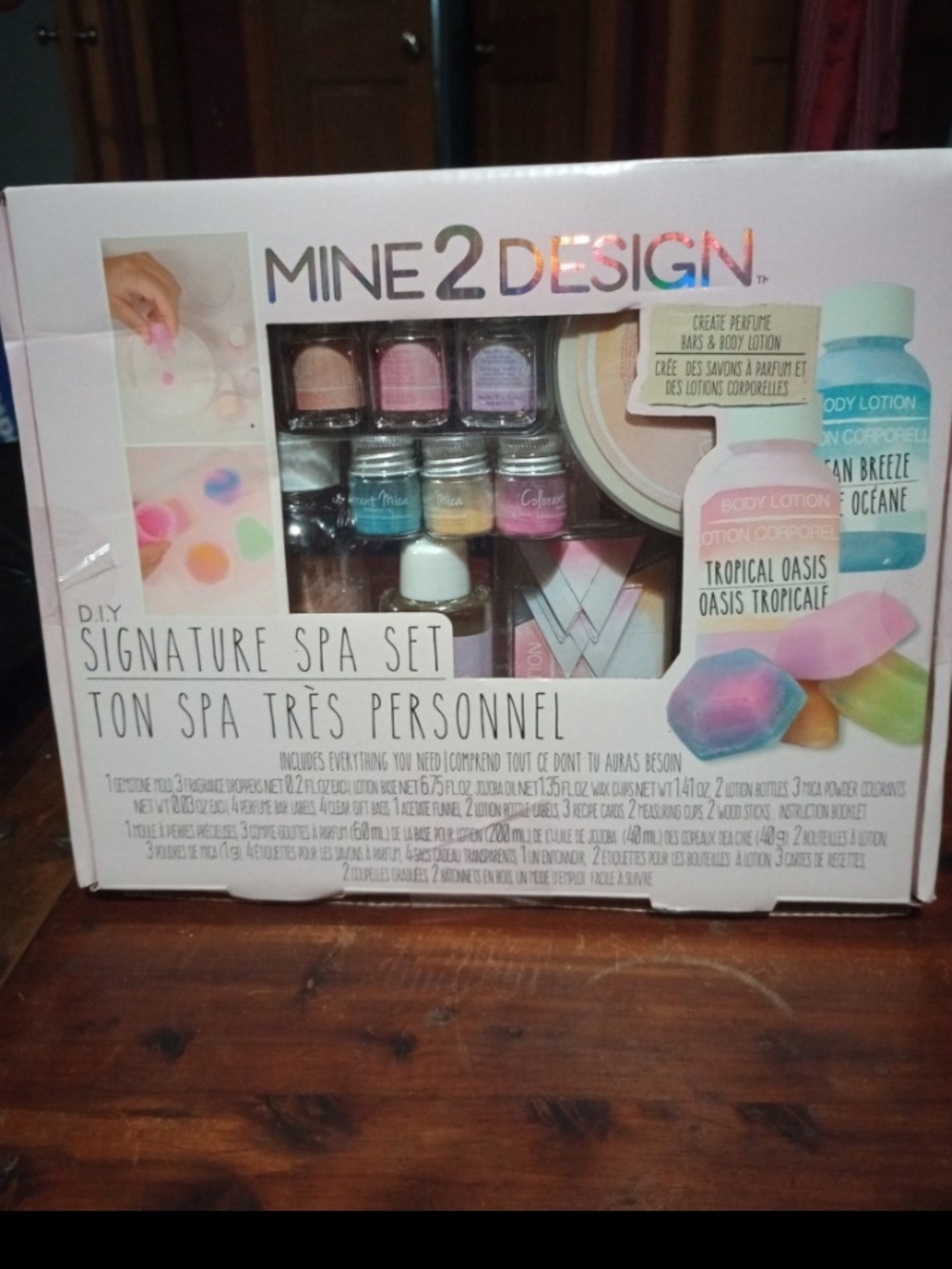 Mine2Design Signature Spa Set – Pastel Pink & Aqua